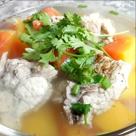 xương hầm đu đủ