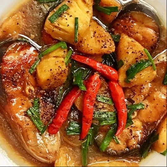 Cá hú kho thơm
