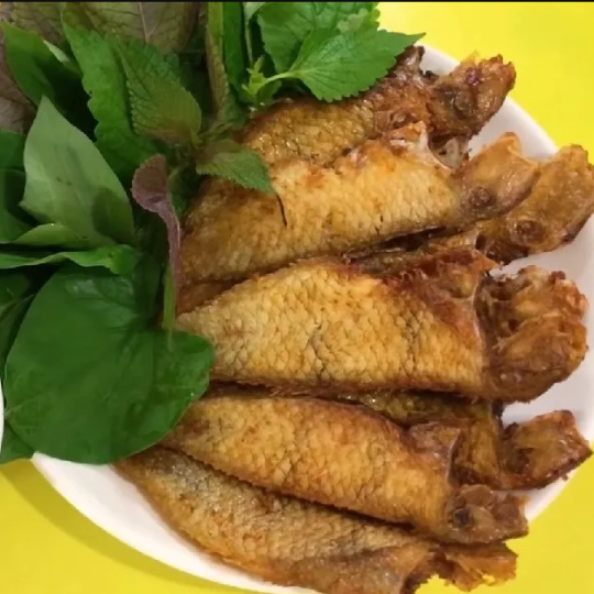  cá mó chiên giòn (cá mèo)